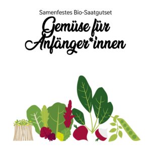 Gemüse für Anfänger*innen Bio-Saatgut-Set